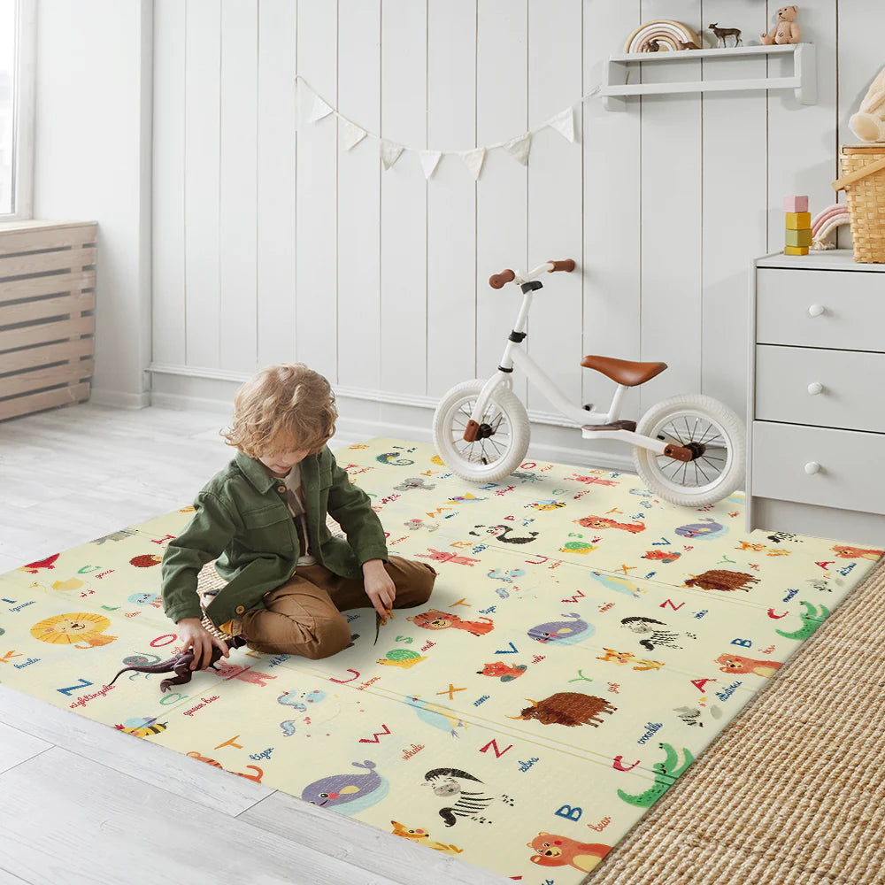Double Sided Water Proof Baby Play Mat - A to Z