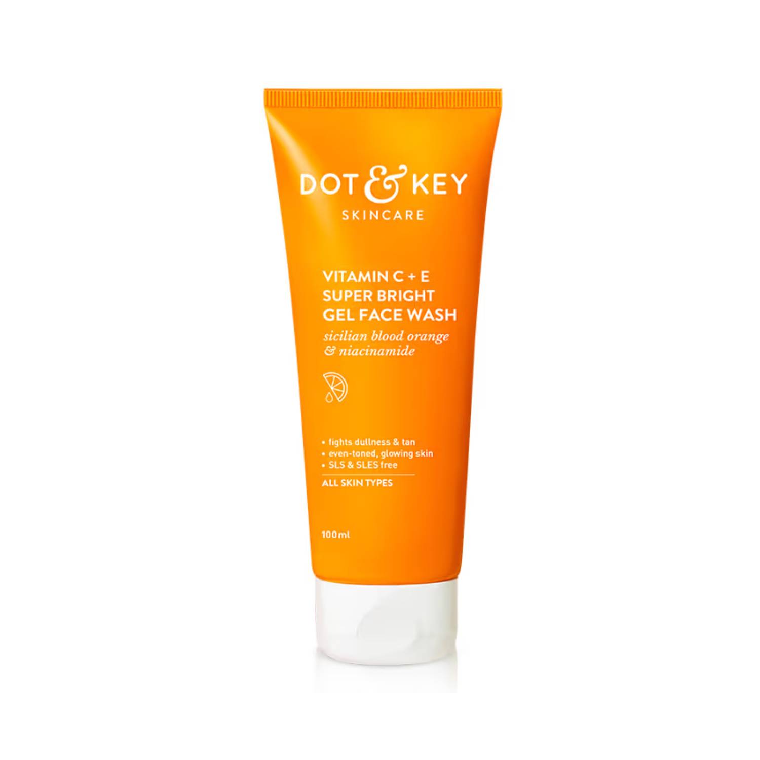 Dot & Key Vitamin C + E Super Bright Gel Face Wash (100ml)