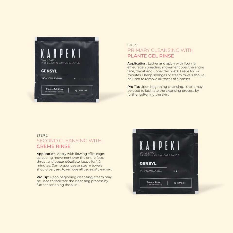 Kanpeki Small Batch Professional Skincare Range Jamaican Sorrel