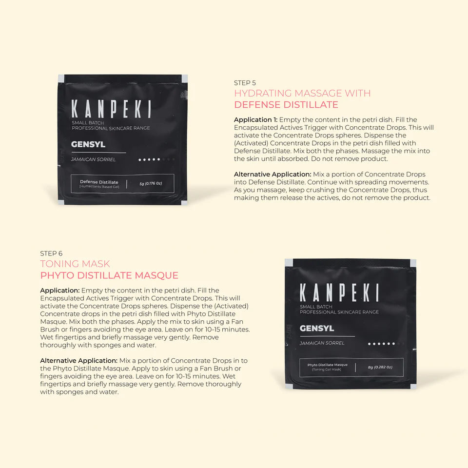 Kanpeki Small Batch Professional Skincare Range Jamaican Sorrel
