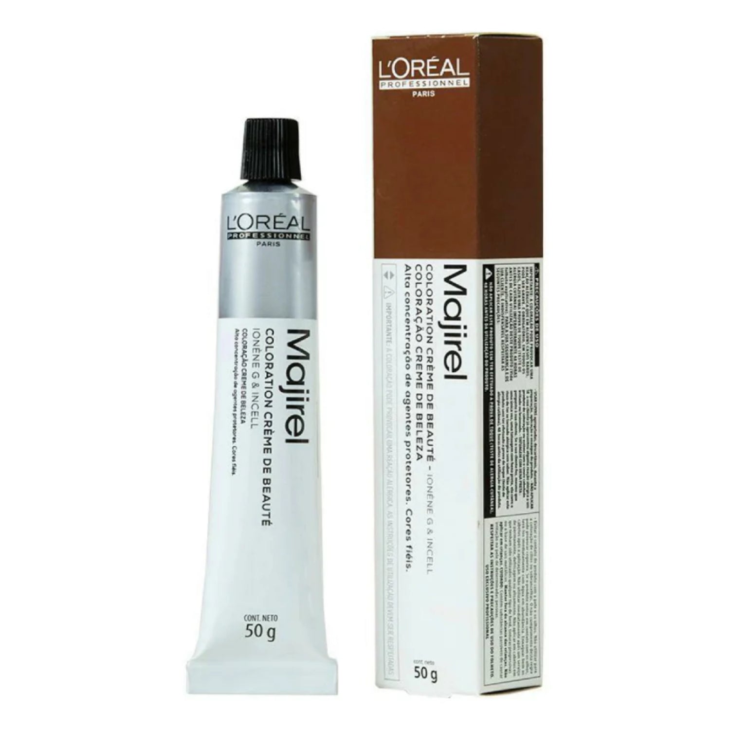 Loreal Professionnel Majirel Beauty Coloring Cream Tube No. 6.8 (Mocha Dark Blonde) 49.5 G