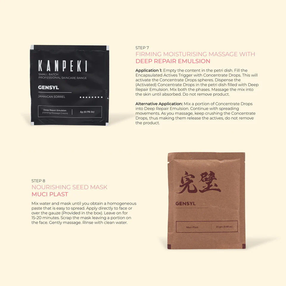 Kanpeki Small Batch Professional Skincare Range Jamaican Sorrel