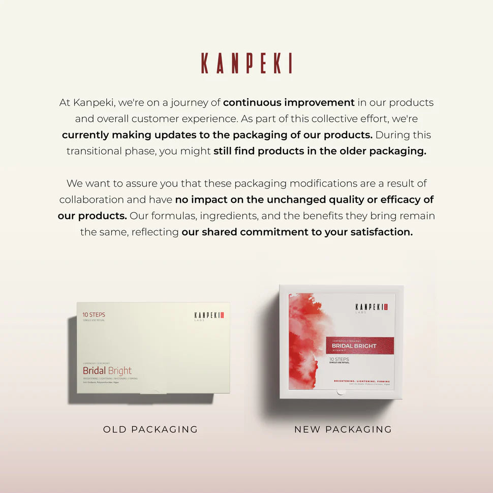 Kanpeki Labs Pro 10 Step Bridal Bright Facial Kit (210g)